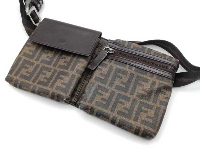 フェンディ買取 ウエストバッグ ズッカ柄